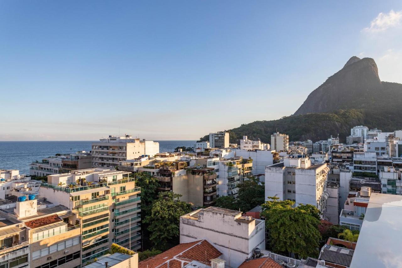 Belo No Leblon - Vista Para Morro 2 Irmaos - Guc6 Zn1 Rio de Janeiro Extérieur photo